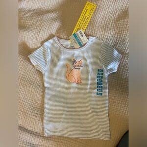 Carter’s 24 month 2T Striped Cat Tshirt